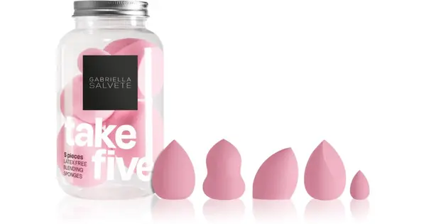 Gabriella Salvete Take Five Pink Face Applicator Set