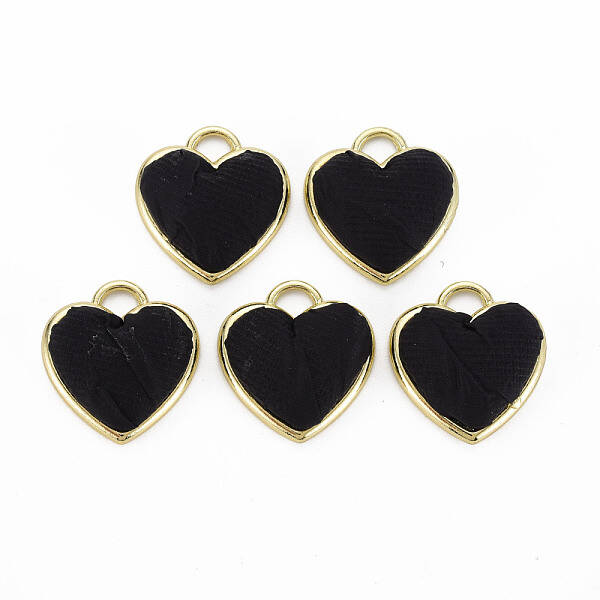 Light Gold Plated Alloy Pendants