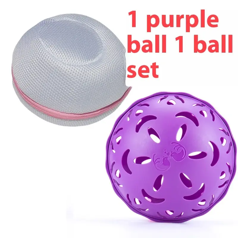 Household Anti Deformation Bra Cleaning Ball | Specifications: Purple Ball Sleeve