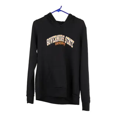 Govenors State University Champion Hoodie - Large Black Cotton Blend