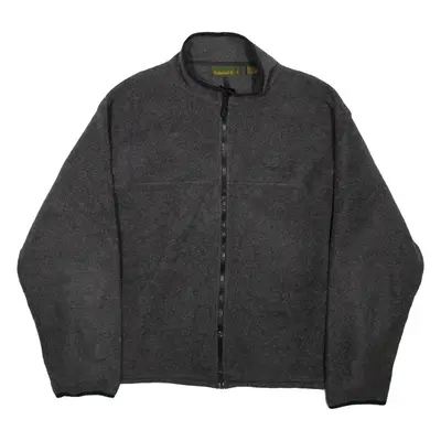 TIMBERLAND Mens Fleece Jacket Grey XL
