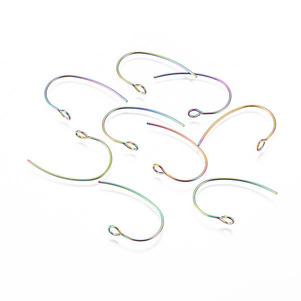Ion Plating(IP) 304 Stainless Steel Earring Hooks