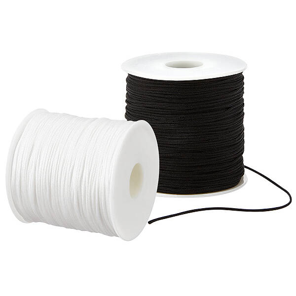 2 Rolls 2 Colors Nylon Thread