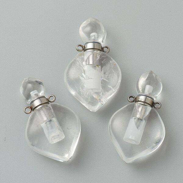 Natural Quartz Crystal Pendants