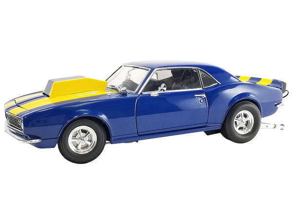 1968 Chevrolet Camaro Z/28 Blue with Yellow Stripes \