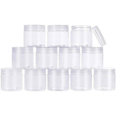 Transparent Plastic Bead Containers