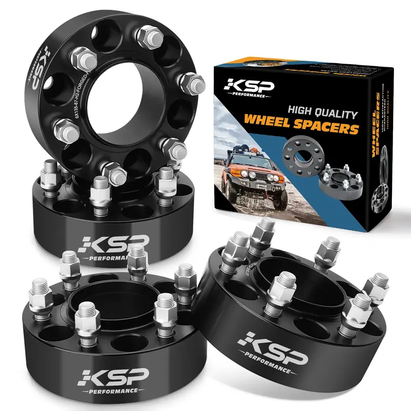 2015–2026 Ford Mustang/Expedition 1.5 Hubcentric 5x4.5 Wheel Spacers – KSP Performance