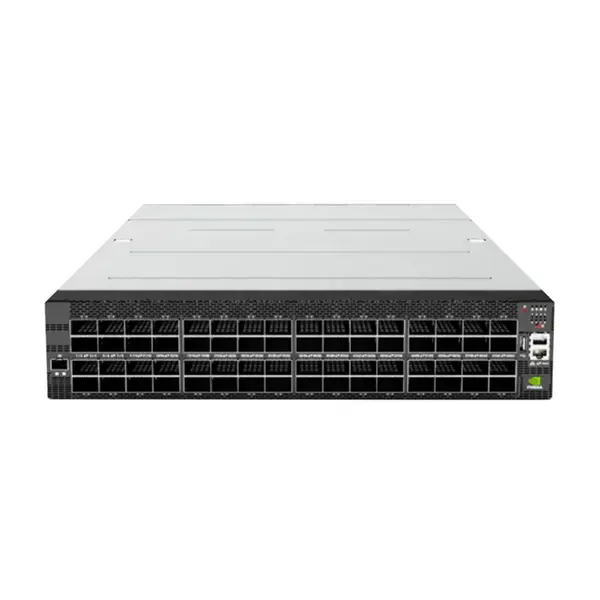 NVIDIA Mellanox 920-9N42F-00RI-7C0 | Spectrum SN5600 64-Ports 800GBase-X OSFP 1-Port 25GBase-X SFP28 Front to Back Airflow Ra...