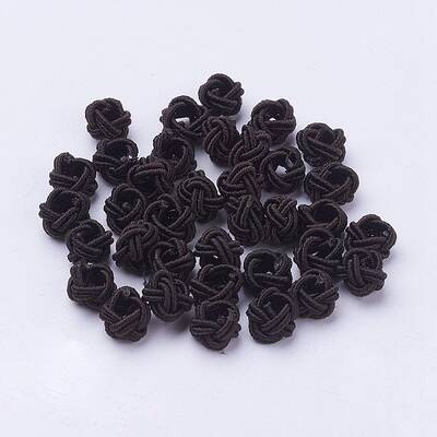 Nylon Cord Woven Beads