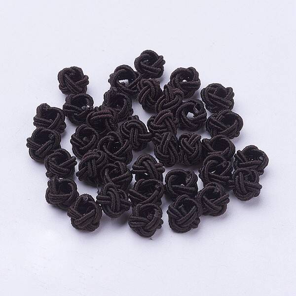 Nylon Cord Woven Beads