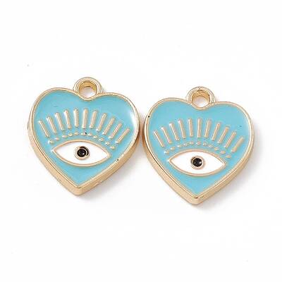 Alloy Enamel Pendants