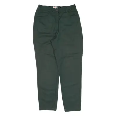 TONI DRESS Womens Trousers Green Regular Tapered W28 L27