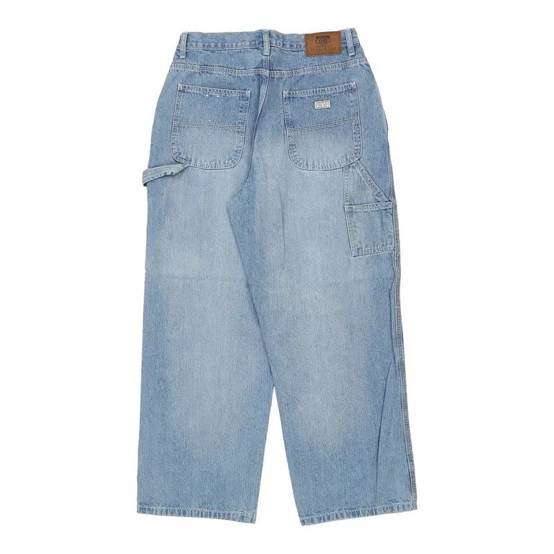 Route 66 Carpenter Trousers - 30W 29L Blue Cotton