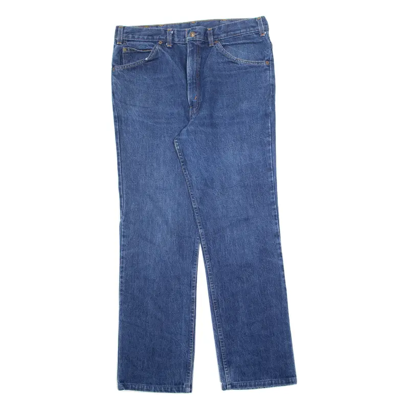 LEVI'S 630 Orange Tab Mens Jeans Blue Regular Straight 90s W38 L30