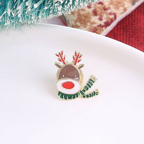 Christmas Alloy Enamel Pins