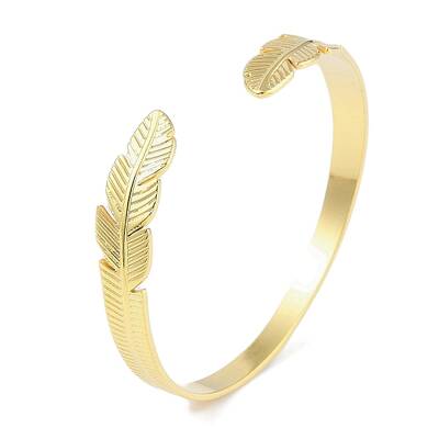 304 Stainless Steel Open Cuff Bangles for Women