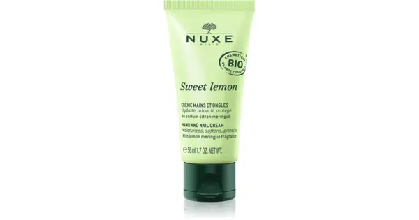 ORGANIC hand and nail cream Nuxe Sweet Lemon 50ml