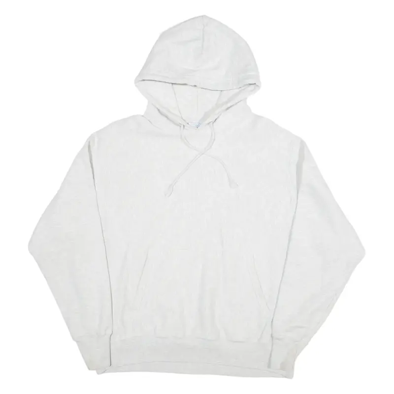 CHAMPION REVERSE WEAVE Mens Grey Hoodie L
