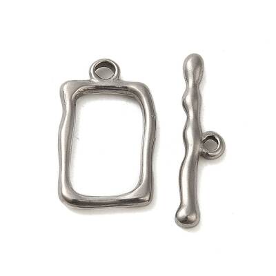 Non-Tarnish 304 Stainless Steel Toggle Clasps