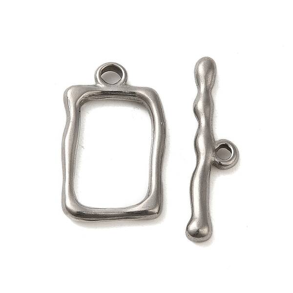 Non-Tarnish 304 Stainless Steel Toggle Clasps