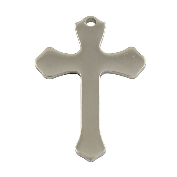 Tarnish Resistant Cross 201 Stainless Steel Pendants