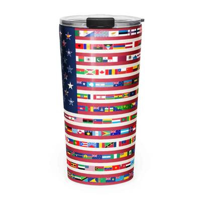 We Are America Flag Premium Tumbler 20 oz