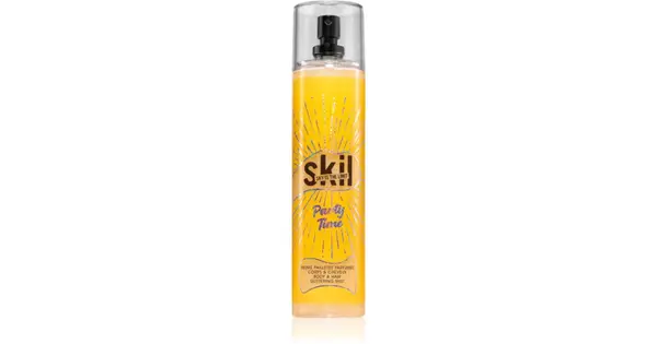 Skil Night Call Party Time Body & Hair Spray with Glitter 250ml