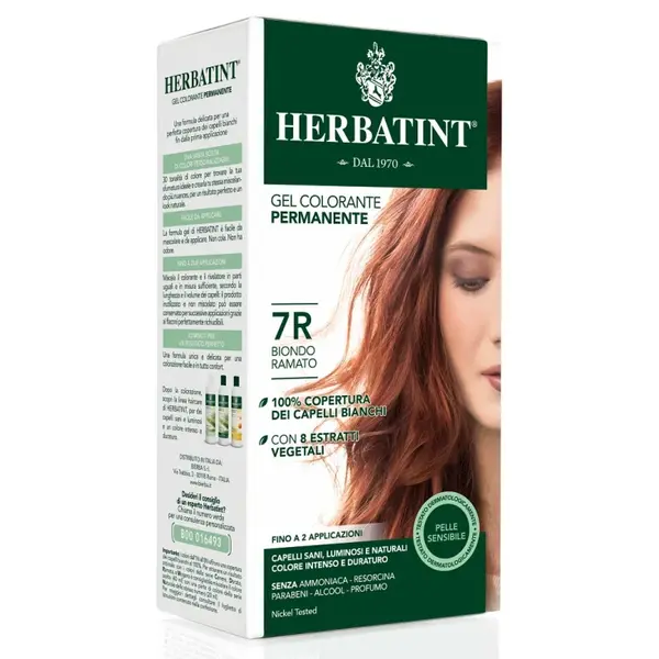 Permanent Color Gel 7R Herbatint 150ml