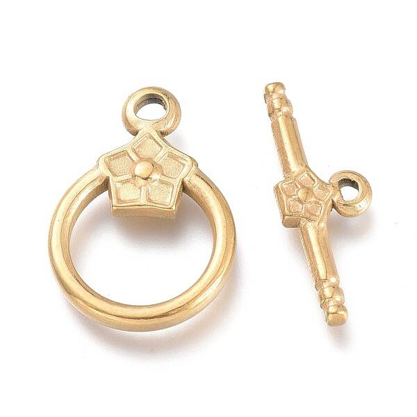 Ion Plating(IP) 304 Stainless Steel Toggle Clasps