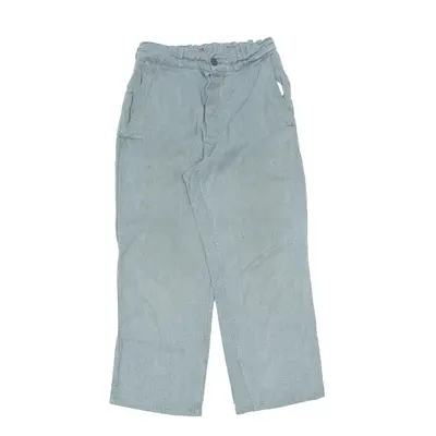 LETTEURS Workwear Trousers Grey Regular Straight Mens W28 L26