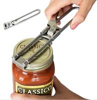 Adjustable Stainless Steel Can Opener, Master Opener Jar Opener, Water Bottle Opener, Lid off Jar Grip Opener, Cap Opener for...