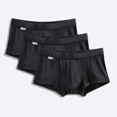The TBô Black Trunk 3-Pack | Color: Pirate Black | Size: XL | 36-40″