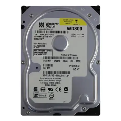0H3873 Dell 80GB 7200RPM ATA-100 2MB Cache 3.5-Inch Hard Drive