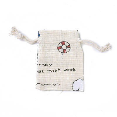 Burlap Packing Pouches