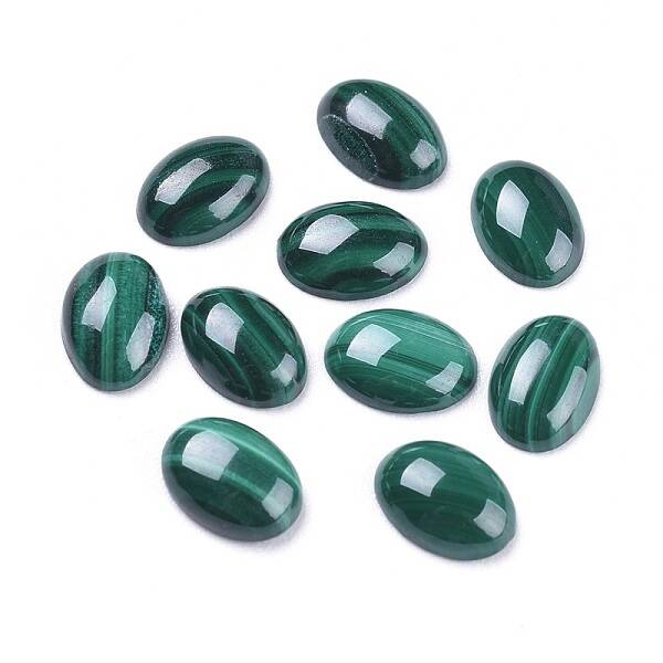 Natural Malachite Cabochons