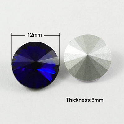 Glass Pointed Back Rhinestone