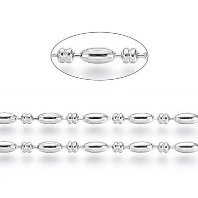 Non-Tarnish 304 Stainless Steel Ball Chains