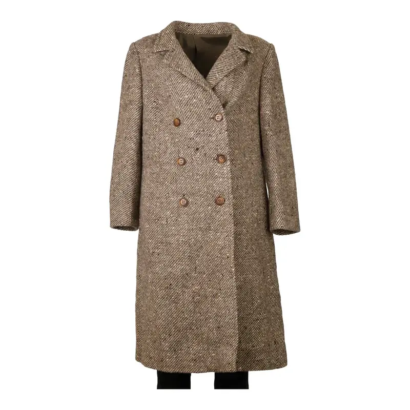 Modyva Coat - XL Brown Virgin Wool
