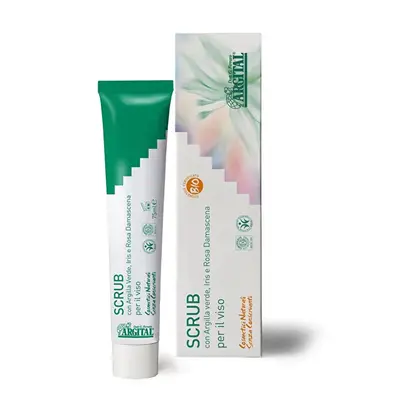 Argital Green clay face scrub and mask 200 ml