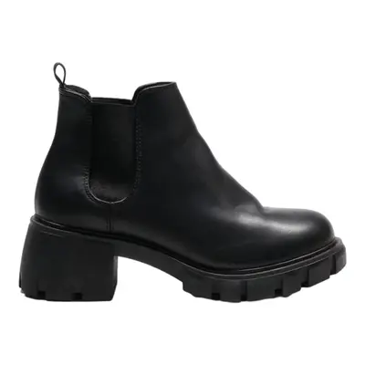 STEVE MADDEN Chelsea Boots Black Synthetic Womens UK 5.5