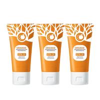 Orange Scented Exfoliator Clear Gel Gentle Exfoliation Exfoliating Gel Nourishing & Moisturizing Deep Cleansing Face & Body S...