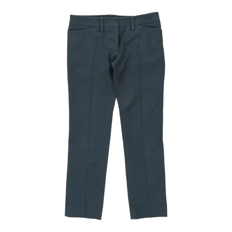 Missoni Trousers - 32W UK 10 Blue Cotton | Size: UK 10