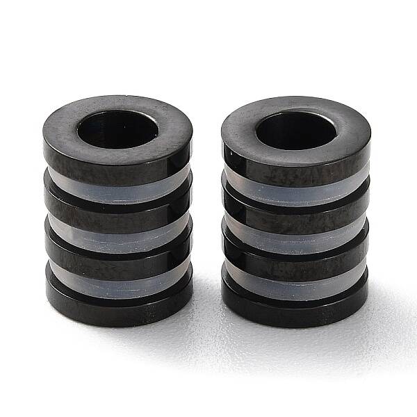 Ion Plating(IP) 303 Stainless Steel European Beads