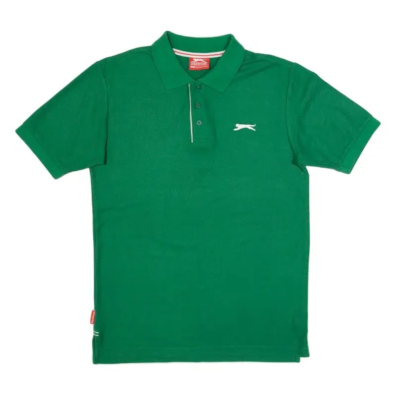 SLAZENGER Mens Polo Shirt Green S
