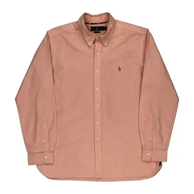 Ralph Lauren Shirt - XL Pink Cotton