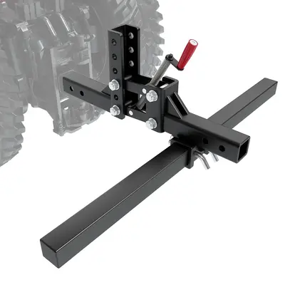 Garvee Manual Implement Lift,ATV/UTV Lift System 1-Point Implements Pro with 2Receivers,Quick Attach Accessories for ATV,UTV...