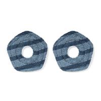 2 Washable Vacuum Mop Cloths, Compatible with eufy X10 Pro Omni and eufy X9 Pro Robot Vacuums, Washable and Reusable Soft Mop...