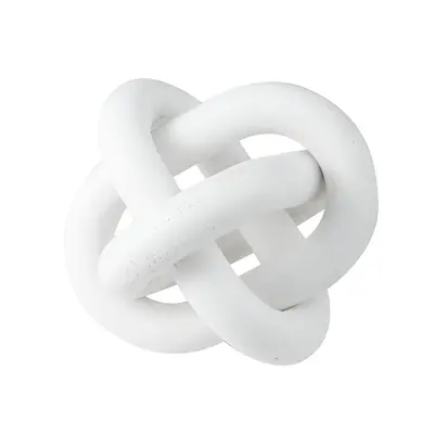 Wooden Chain Link Decor, 1 Count Home Decor 3 Knot Hand Carved Coffee Table Ornament, Kitchen Accessories, Rustic Decoration ...