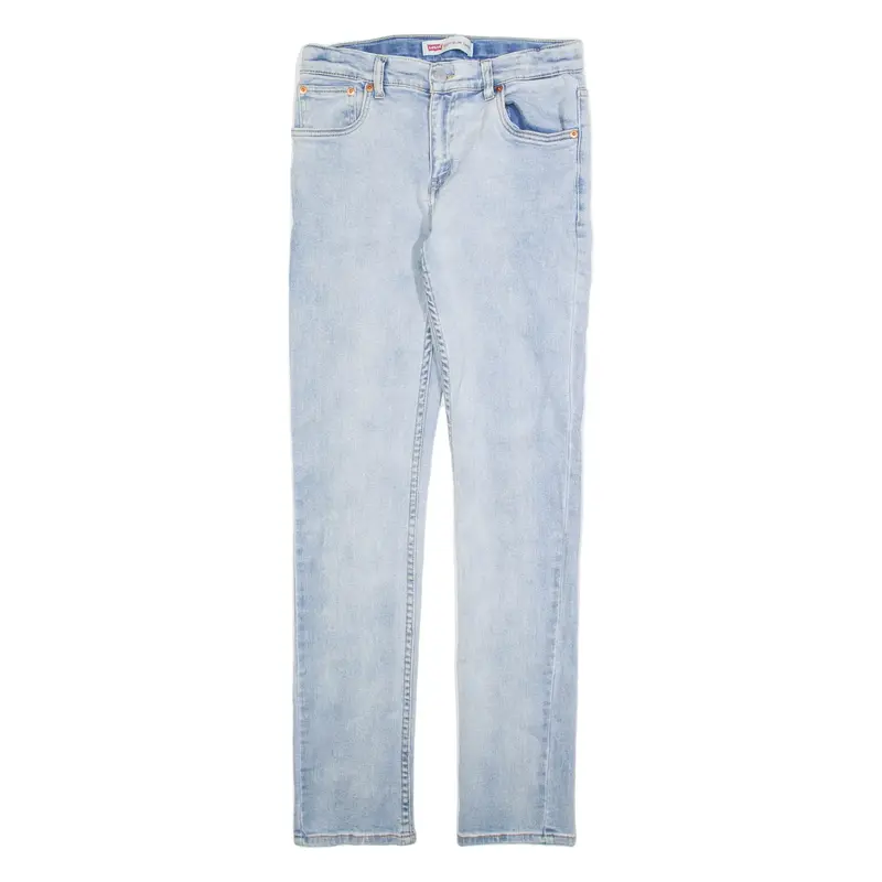 LEVI'S 512 Boys Jeans Blue Slim Tapered W28 L32