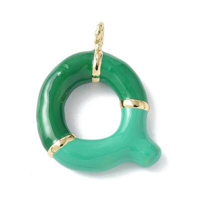 Brass Enamel Pendants